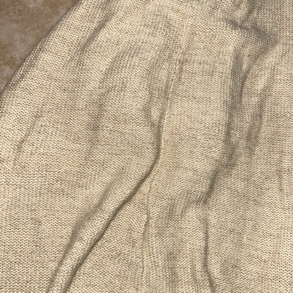 Lilly Pulitzer Girls M (6-7) Gold Mini Abbott SweaterCardigan Fringes - Picture 5 of 6